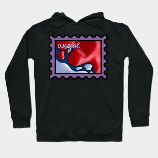 Angst Postage Stamp Hoodie